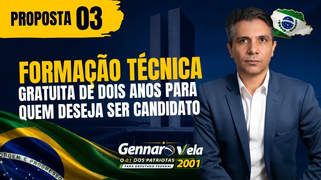 Formação pública de dois anos técnico para que desejar ser um candidato.